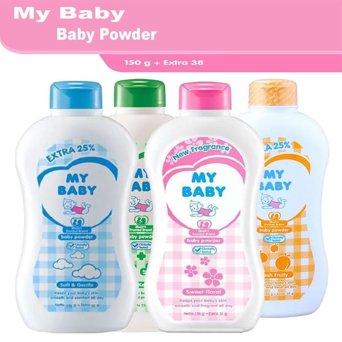 Jual My Baby Powder 50gr/75gr/100gr/150gr/250gr/350gr/500gr Shopee