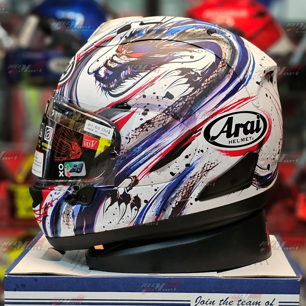 Jual Arai RX-7X KIYONARI TRICOLOR - Helm ARAI RX7X Full Face Original ...