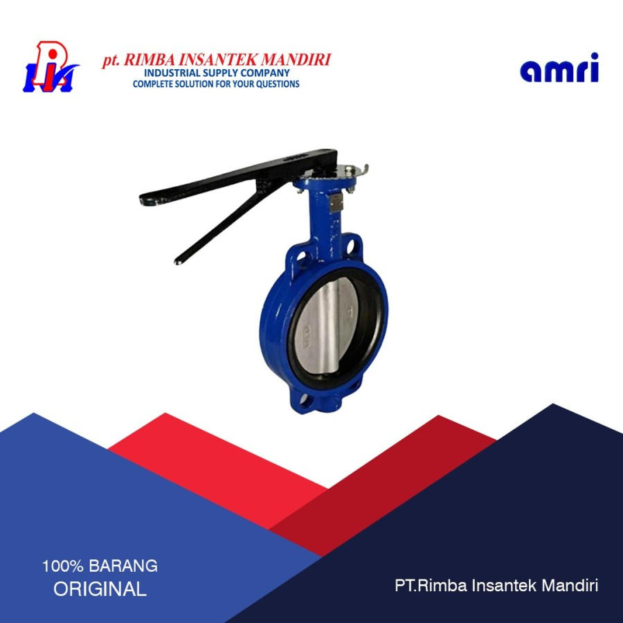 Jual Butterfly Valve KSB Amri BOAX-B PN 16 Type Lever UK 4 Inch ...