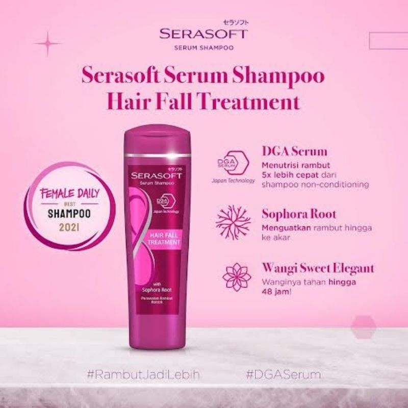 Jual SERASOFT SHAMPOO 340 ml | Shopee Indonesia