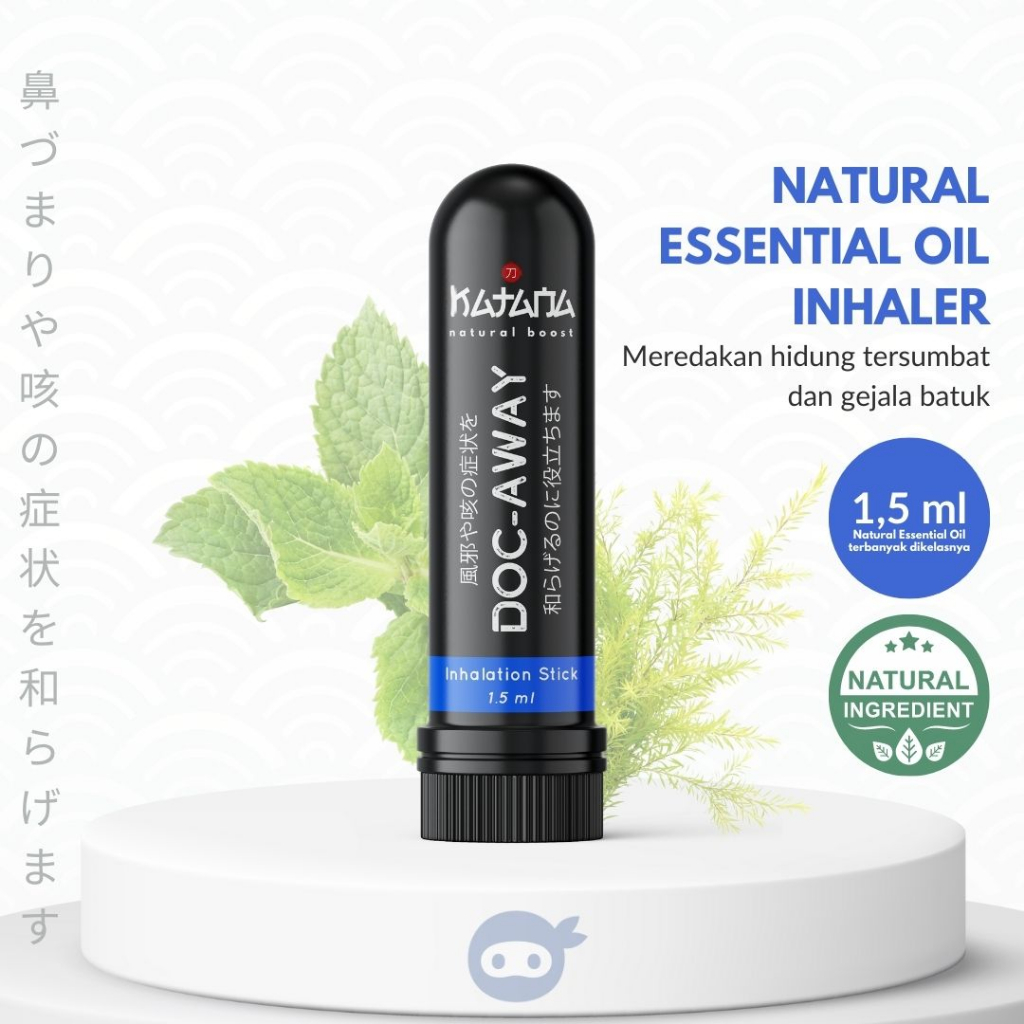 Jual DocAway Meredakan Hidung Tersumbat Katana Natural Essential Oil