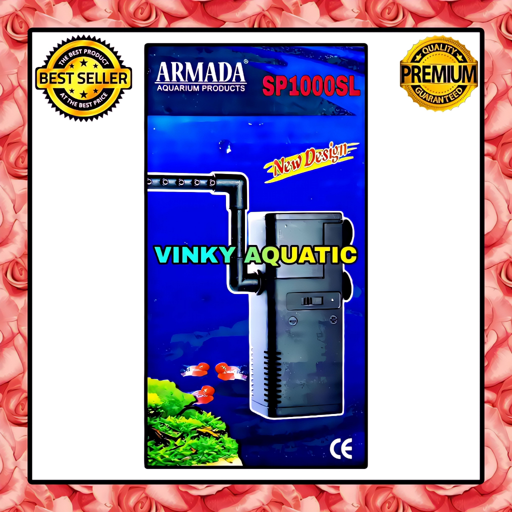 Jual MESIN POMPA FILTER ARMADA AQUARIUM INTERNAL FILTER SP1000SL Shopee Indonesia