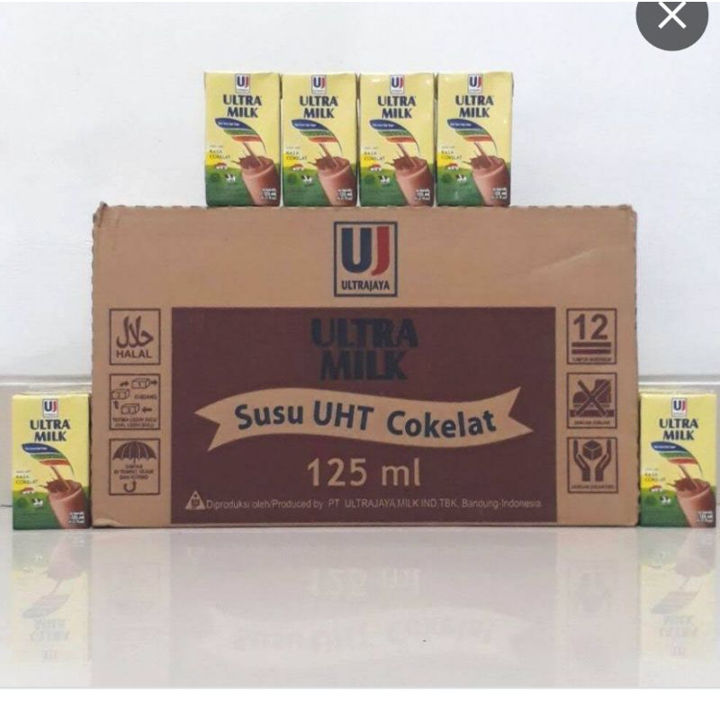 Jual SUSU ULTRA 125ML (1DUS ISI 40 PICS) | Shopee Indonesia