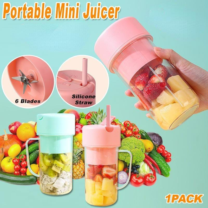 Jual Electric Juicer Cup Blender Portable Alat Juice Praktis