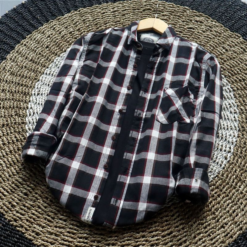 Jual GIORMAN.ID Kemeja Flanel Unisex|| Kemeja Gratis Ongkir|| Kemeja ...