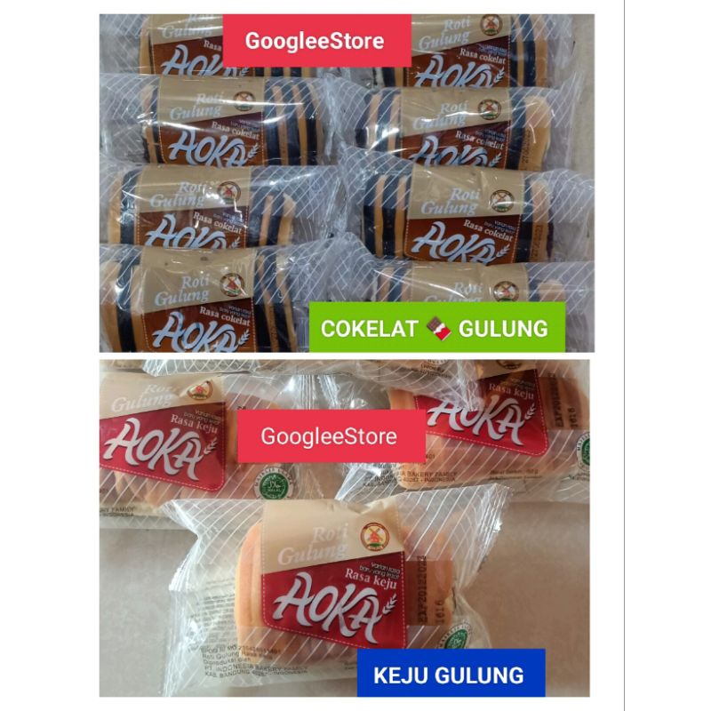Jual AOKA ROTI VIRAL [TERLARIS] isi 10-60 pcs (rasa campur) | Shopee ...