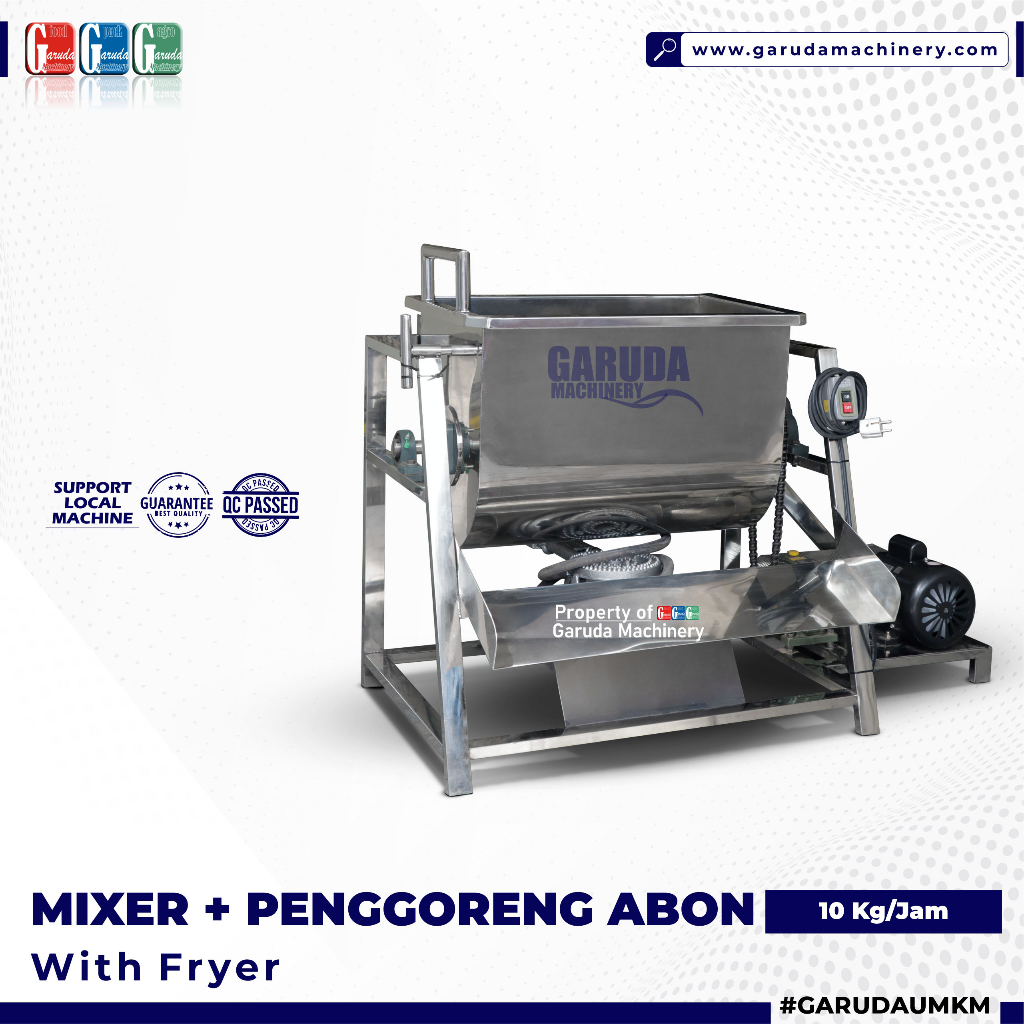 Jual MESIN PENGADUK DAN PENGGORENG ABON DAGING SAPI, IKAN, AYAM ...