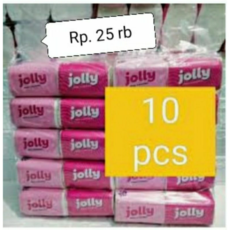 Jual 1 BANDEL ISI 10 TISU / CUMA 30 RIBU AN / PAKET TISU JOLLY MURAH ...