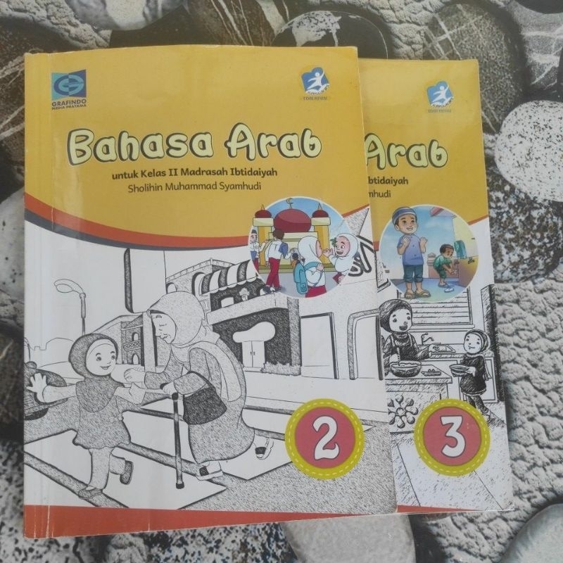 Jual Buku Bahasa Arab - Kelas 2 3 4 5 6 MI - K13 Revisi Grafindo - Ori ...