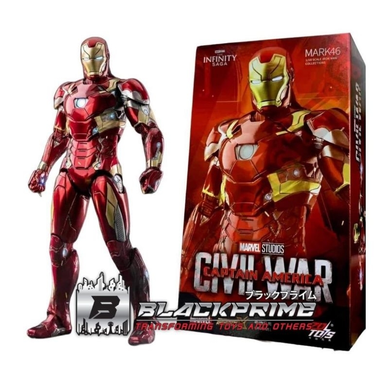 Jual Zd Toys Iron Man Mark Avengers Ironman Mk Figure Shopee