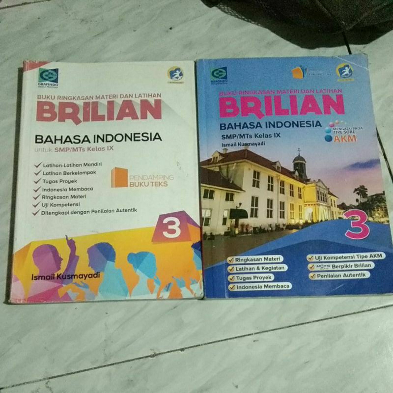 Jual Brilian Bahasa Indonesia Grafindo Smp Kelas 39 K13 Revisi Akm Shopee Indonesia 5152