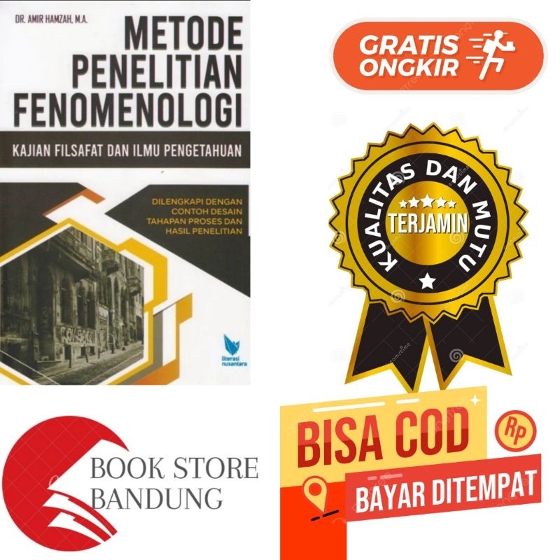 Jual Buku Metode Penelitian Enomenologi Jian Filsafat Dan Ilmu