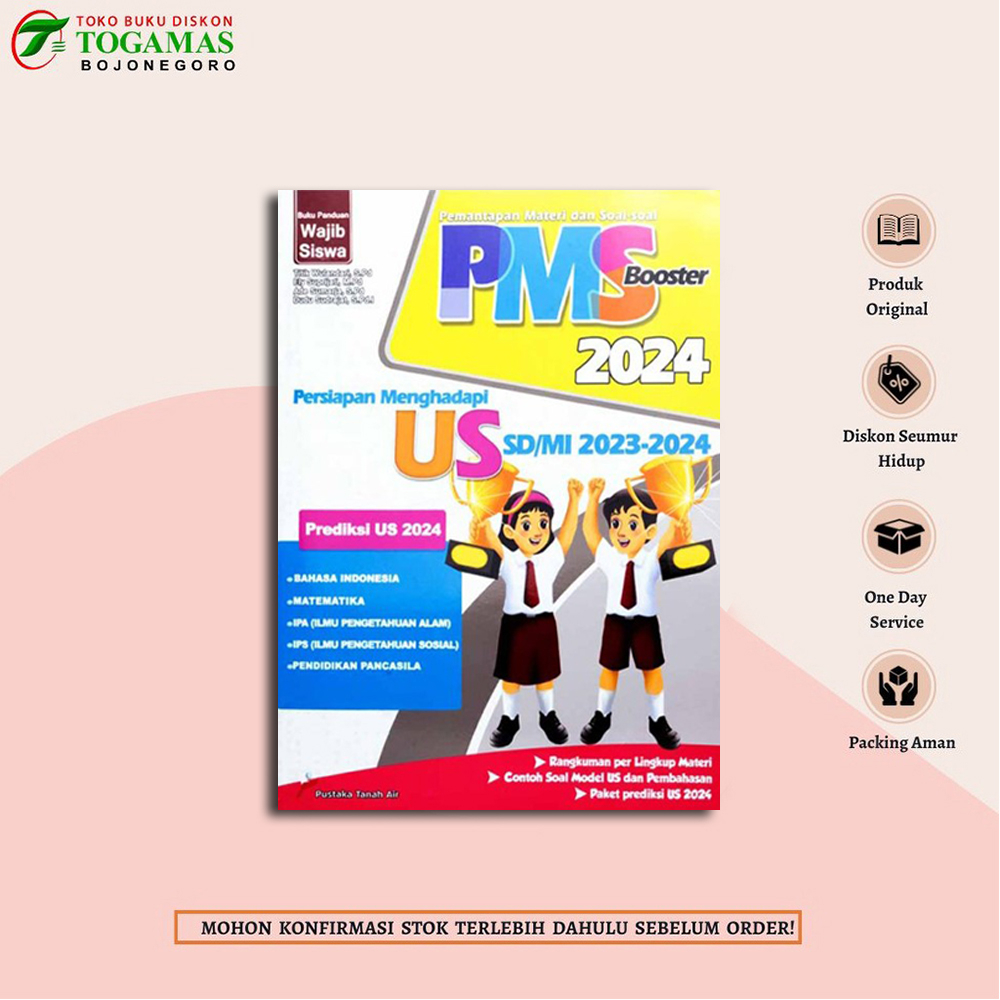 Jual BUKU PMS Booster 2024 Persiapan Menghadapi US SD / MI 2023-2024 ...