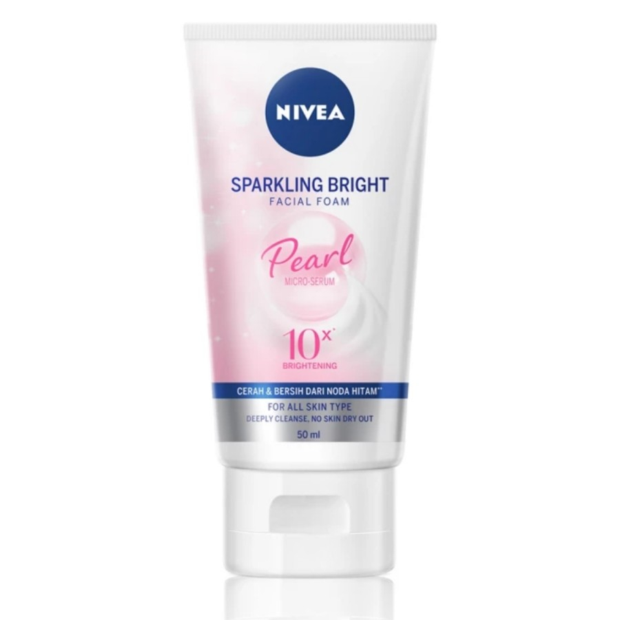 Jual Nivea Sparkling Bright Whitening Facial Foam 50ml Shopee Indonesia