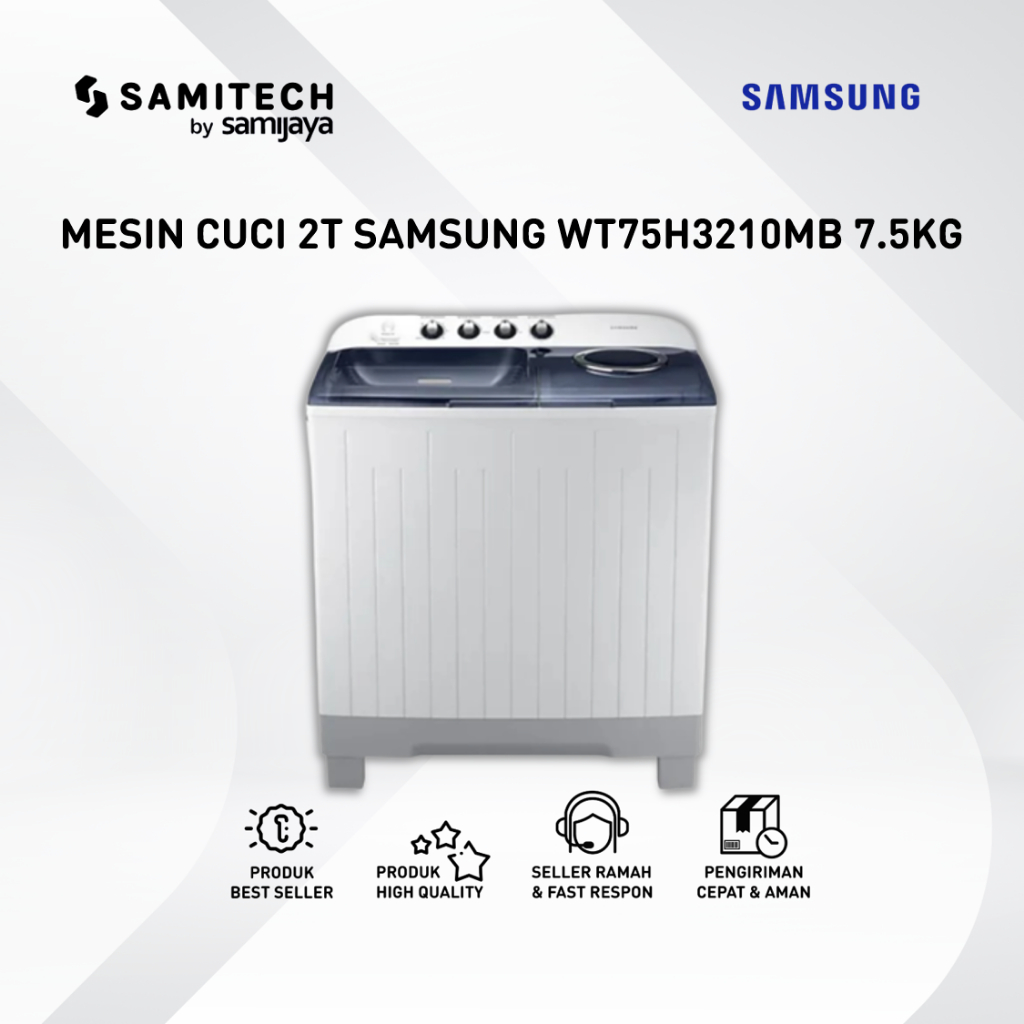 Jual Mesin Cuci Dua Tabung Twin Tub Samsung Wt H Wt H Kg Shopee Indonesia