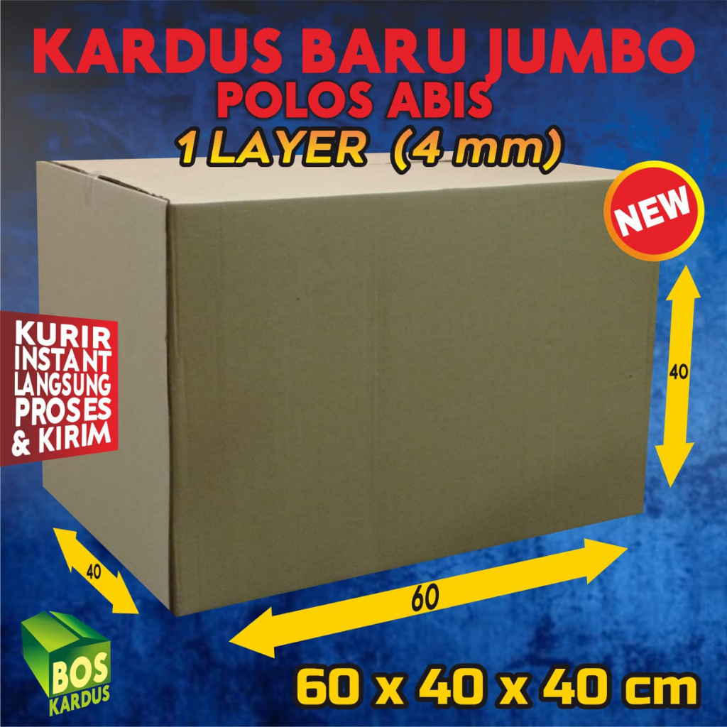 Jual Kardus Pindahan Besar Jumbo Packing Baru Bekas Packaging Box Dus