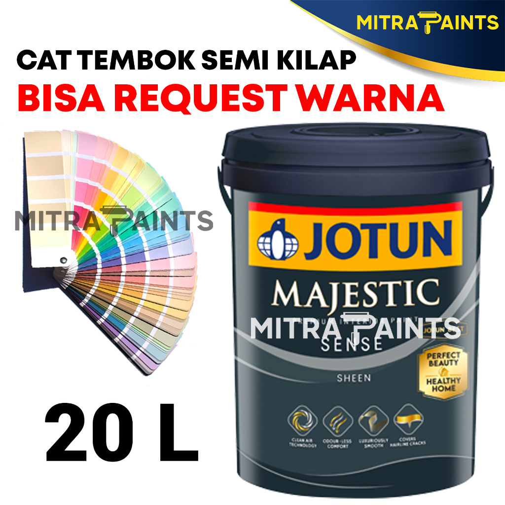 Jual Cat Tembok Interior Jotun Majestic Sense 20 Liter Perfect Beauty Care 1 Pail Bisa 6151