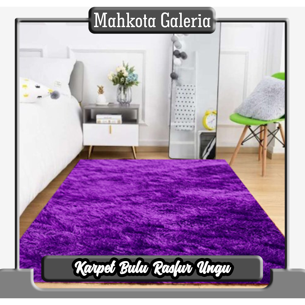 Jual NEW KARPET BULU RASFUR EMPUK ISTIMEWA 200 X 160 CM | Shopee Indonesia