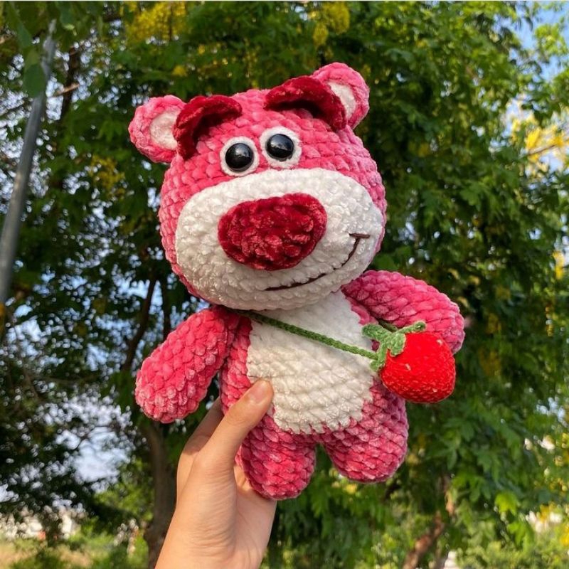 Jual BONEKA LOTSO TOYSTORY CROCHET AMIGURUMI LUCU BONEKA RAJUT CUTE ...