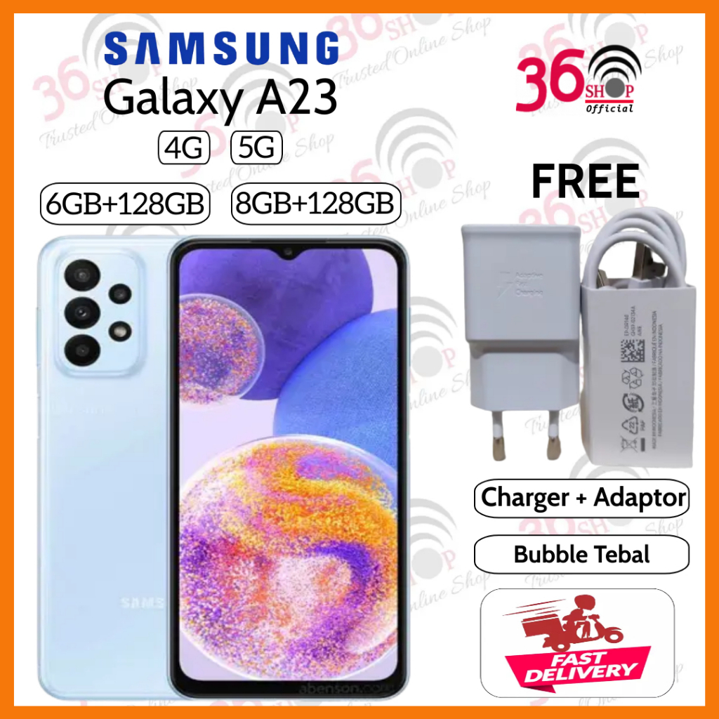 Jual Samsung Galaxy A23 [5G] [NFC] [6GB+128GB] [8GB+128] Garansi Resmi ...