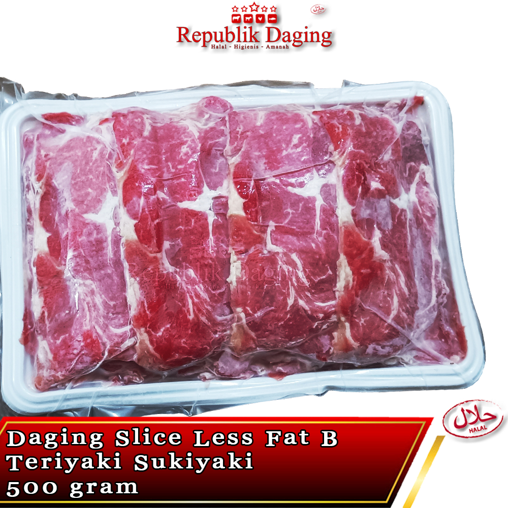 Jual Daging Slice Less Fat B Teriyaki Sukiyaki Gram Shopee Indonesia