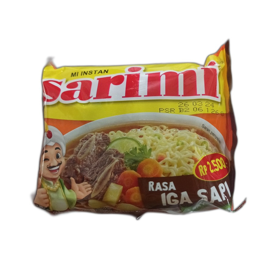 Jual Baru Sarimi Mie Instan Kuah Rasa Iga Sapi Shopee Indonesia