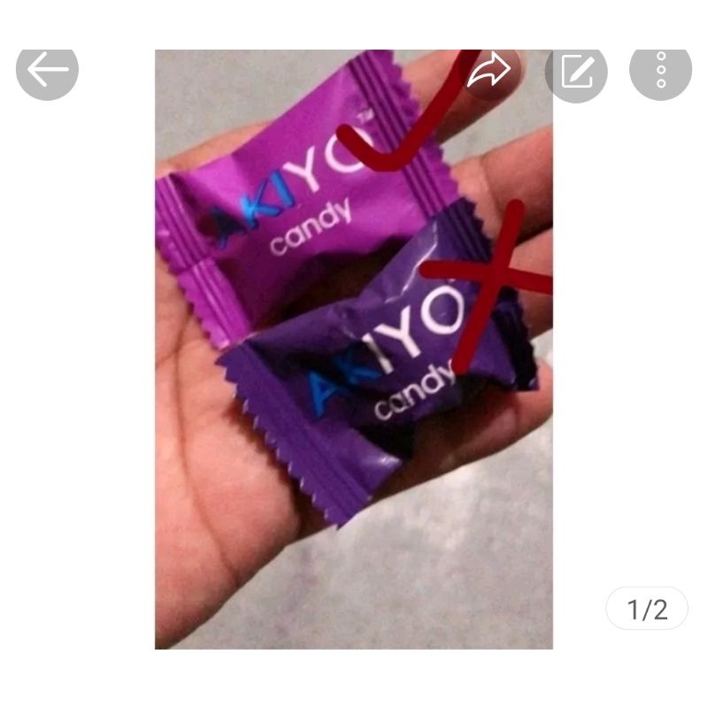 Jual herbal akiyo candy biru terang usa Shopee Indonesia