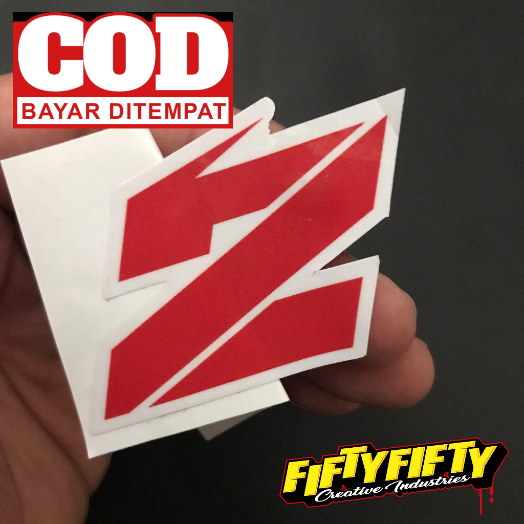 Jual Stiker Print Cut ZERO 9 LOGO Stiker Printing Laminasi Glossy ...