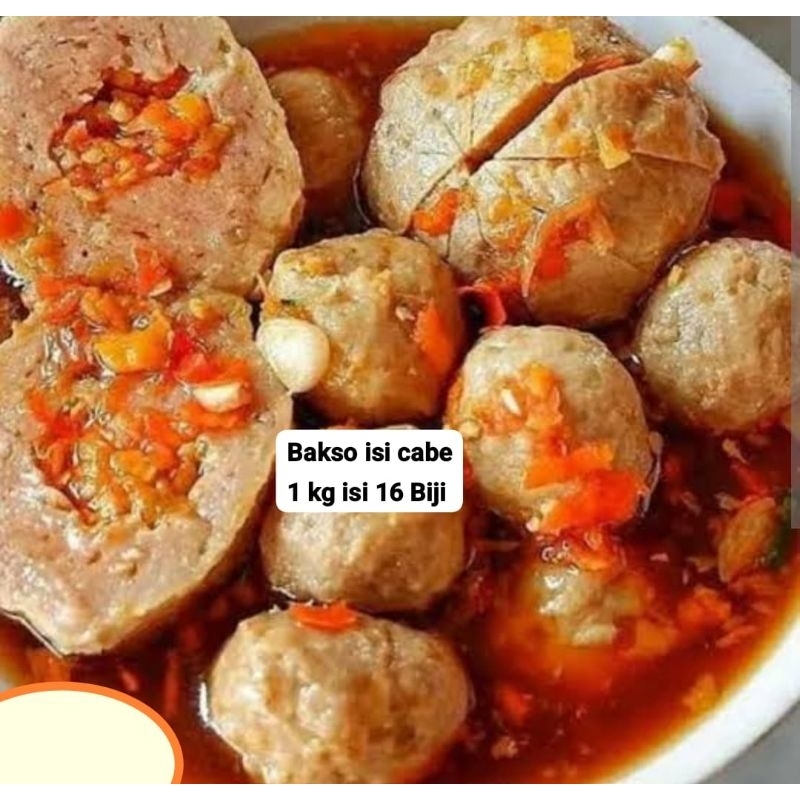 Jual Bakso Homemade Sapi Mix Ayam Shopee Indonesia