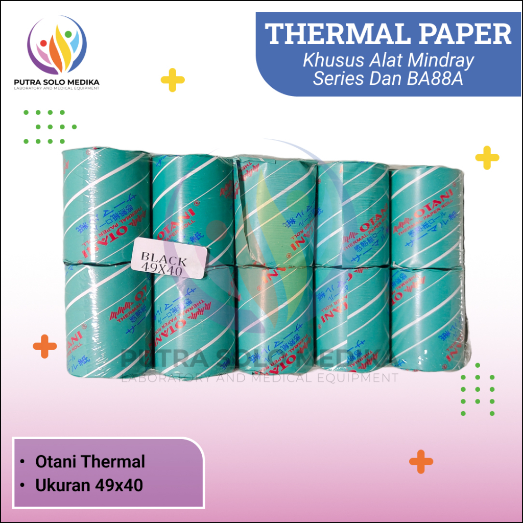 Jual KERTAS THERMAL PAPER UNTUK MINDRAY ALAT HEMATOLOGY MINDRAY