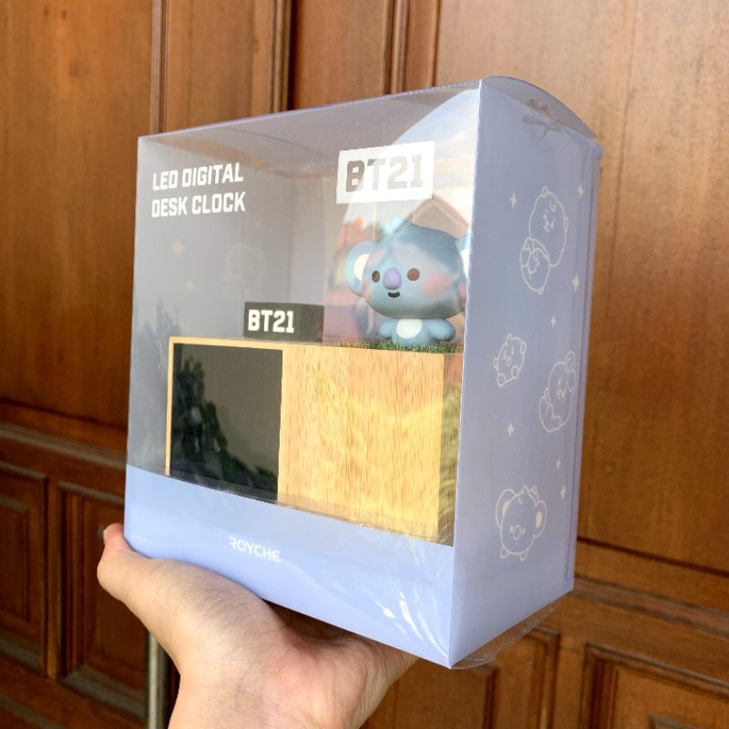 Jual BT21 Official LED Digital Desk Clock Jam Meja Digital BT21 (Koya ver.) Shopee Indonesia