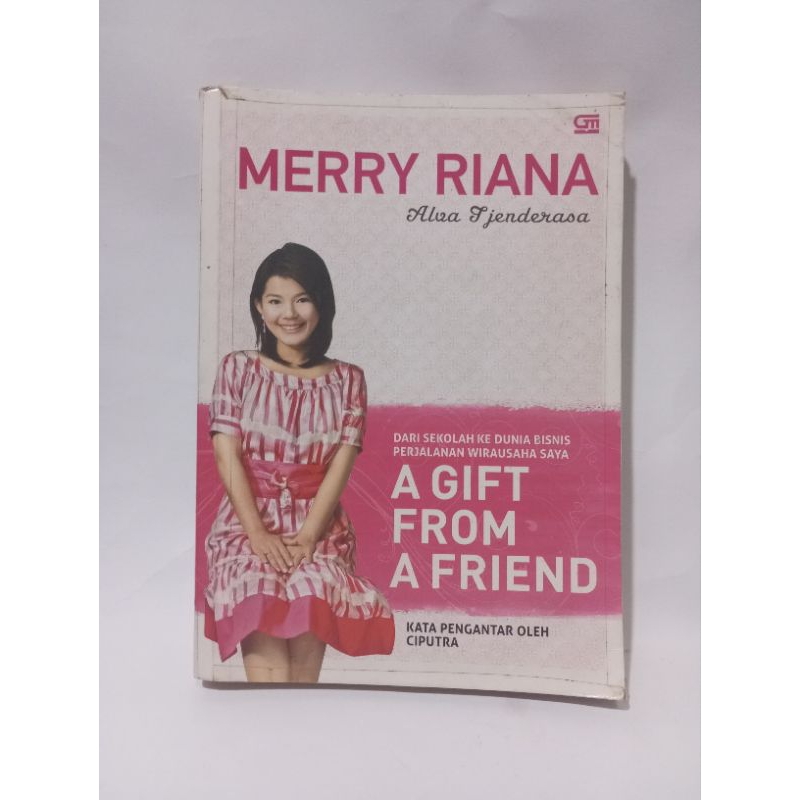 Jual buku biografi. Merry Riana A gift from a friend. dari sekolah ke ...