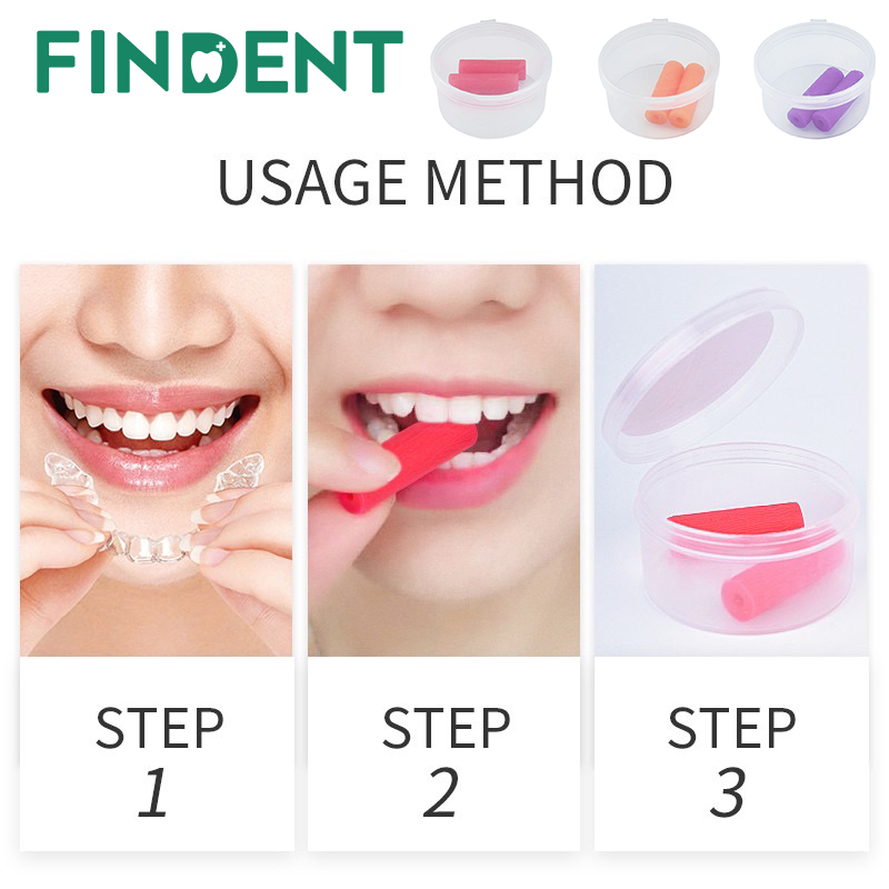 Jual FINDENT Chewies Aligner Bite Gigi Dental Retainer Teeth Orthodontic Behel Box Shopee