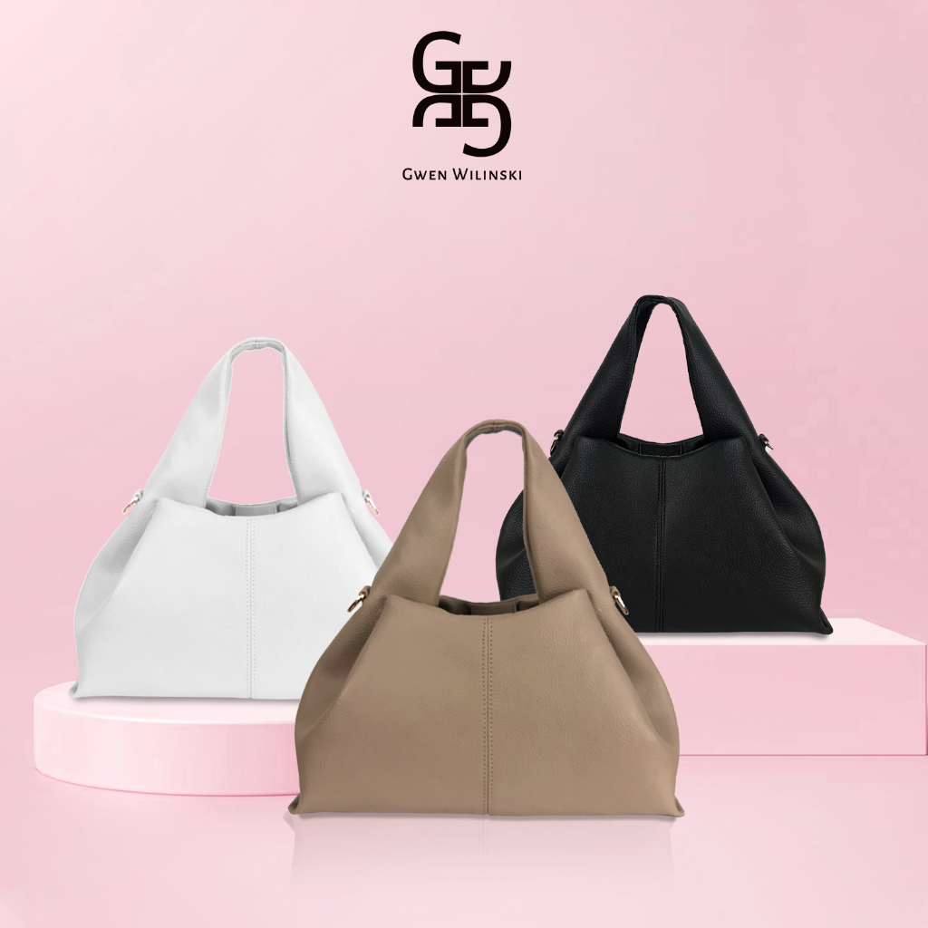 Promo Tas Tangan Wanita Silvertote Gwen - Rose Pink - Kota Bandung