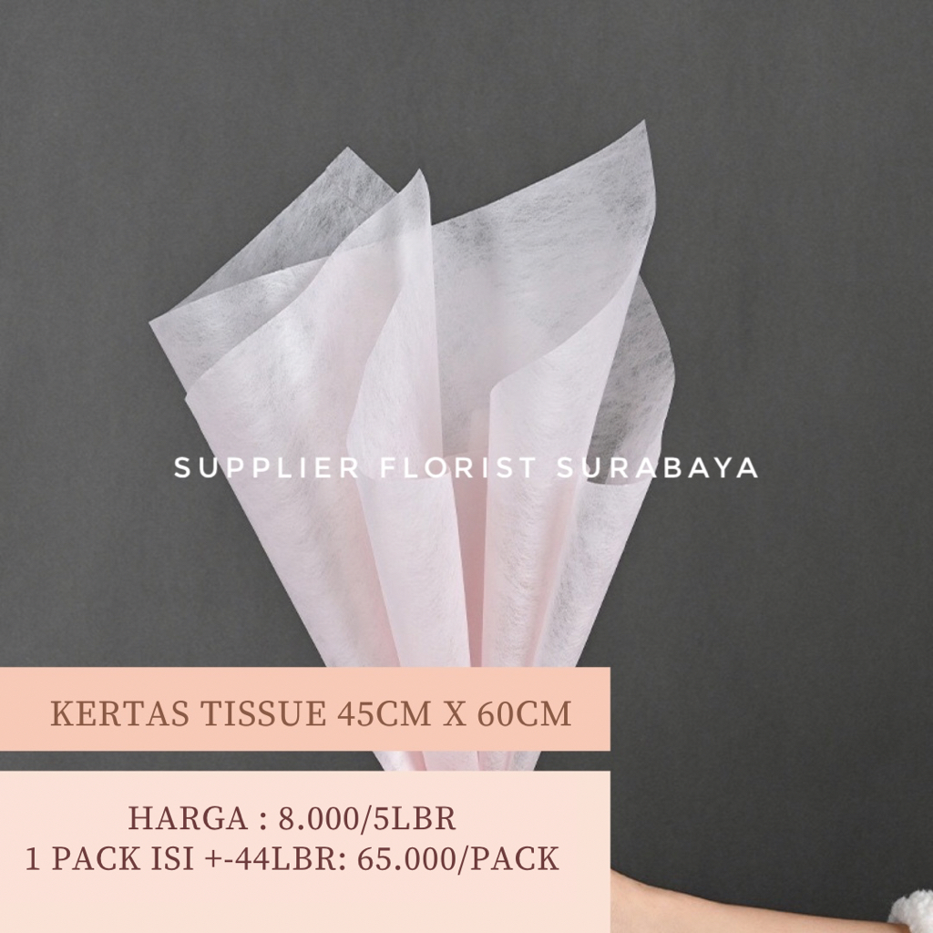 Jual Lembar Kertas Tissue Premium Cm X Cm Bahan Glossy Tahan