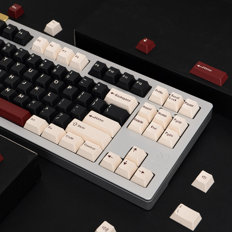 Jual MYNK Rome PBT Doubleshot Cherry Profile Keycaps Set | Shopee Indonesia