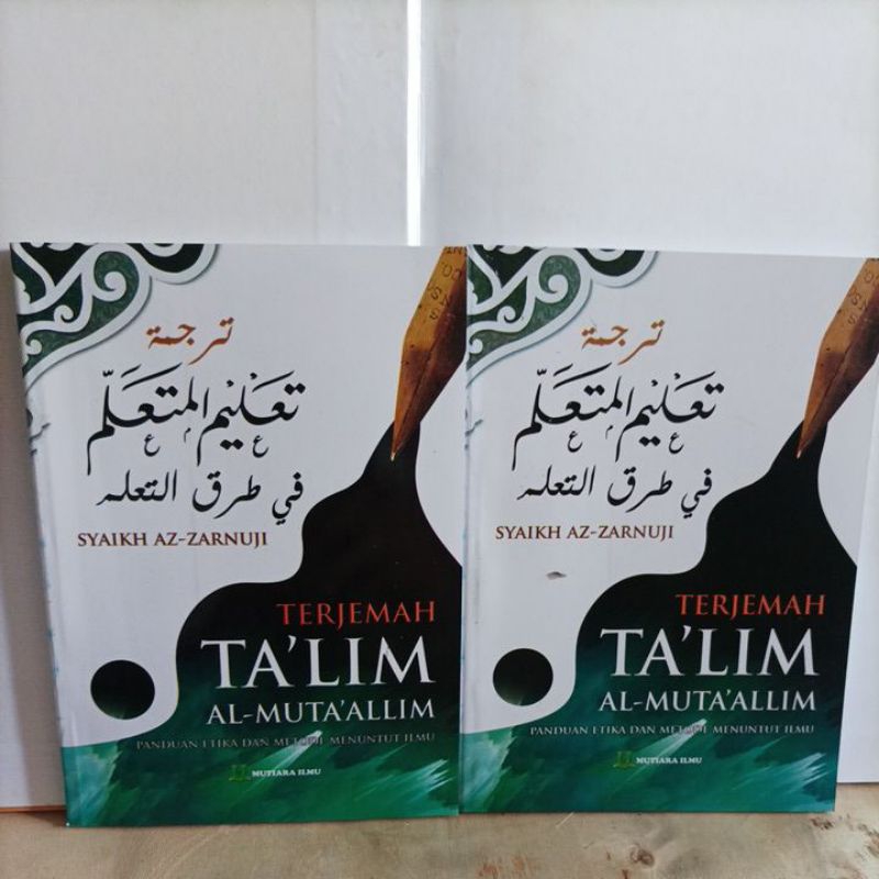 Jual Buku Terjemah Talim Al Mutaallim Panduan Etika Dan Metode Menuntut Ilmu Oleh Syaikh Az 5373