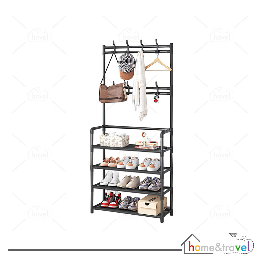 Jual Hovelshop Rak Sepatu Susun Standing Hanger Gantungan Topi