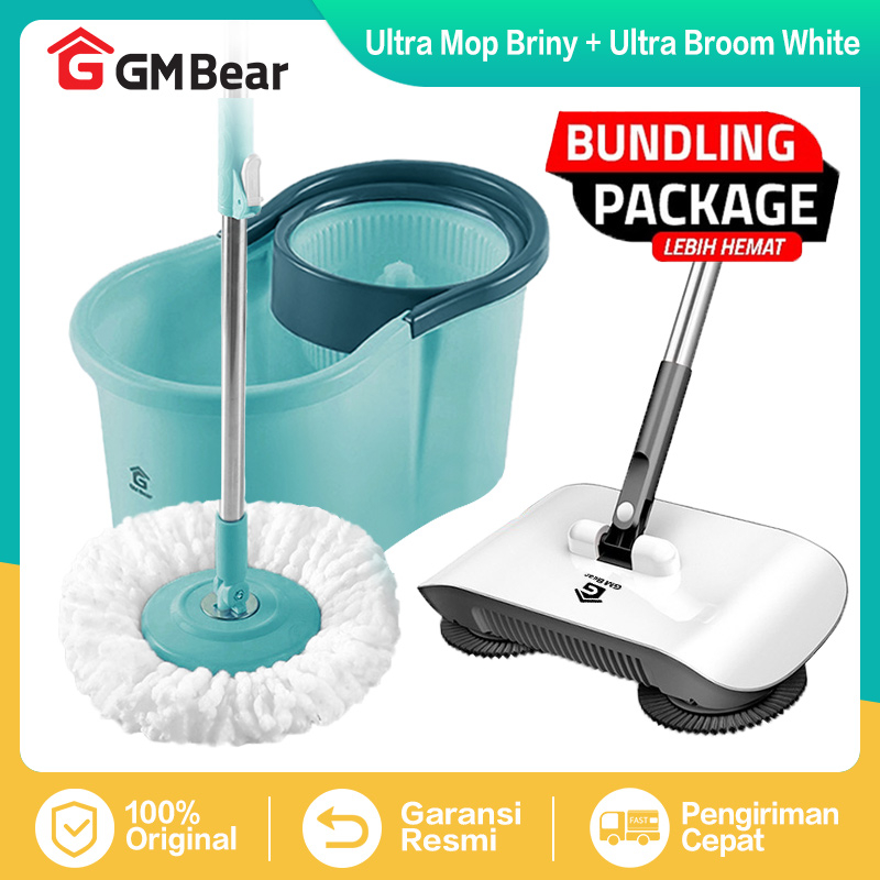 Jual Gm Bear Bundle Hemat Alat Pel Ultra Mop Aclima Sapu