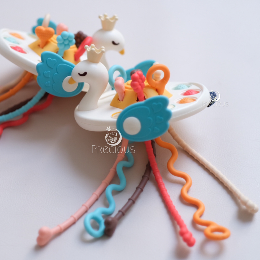 Jual Precious Premium Pull String Sensory Toys | Pull String Toys ...
