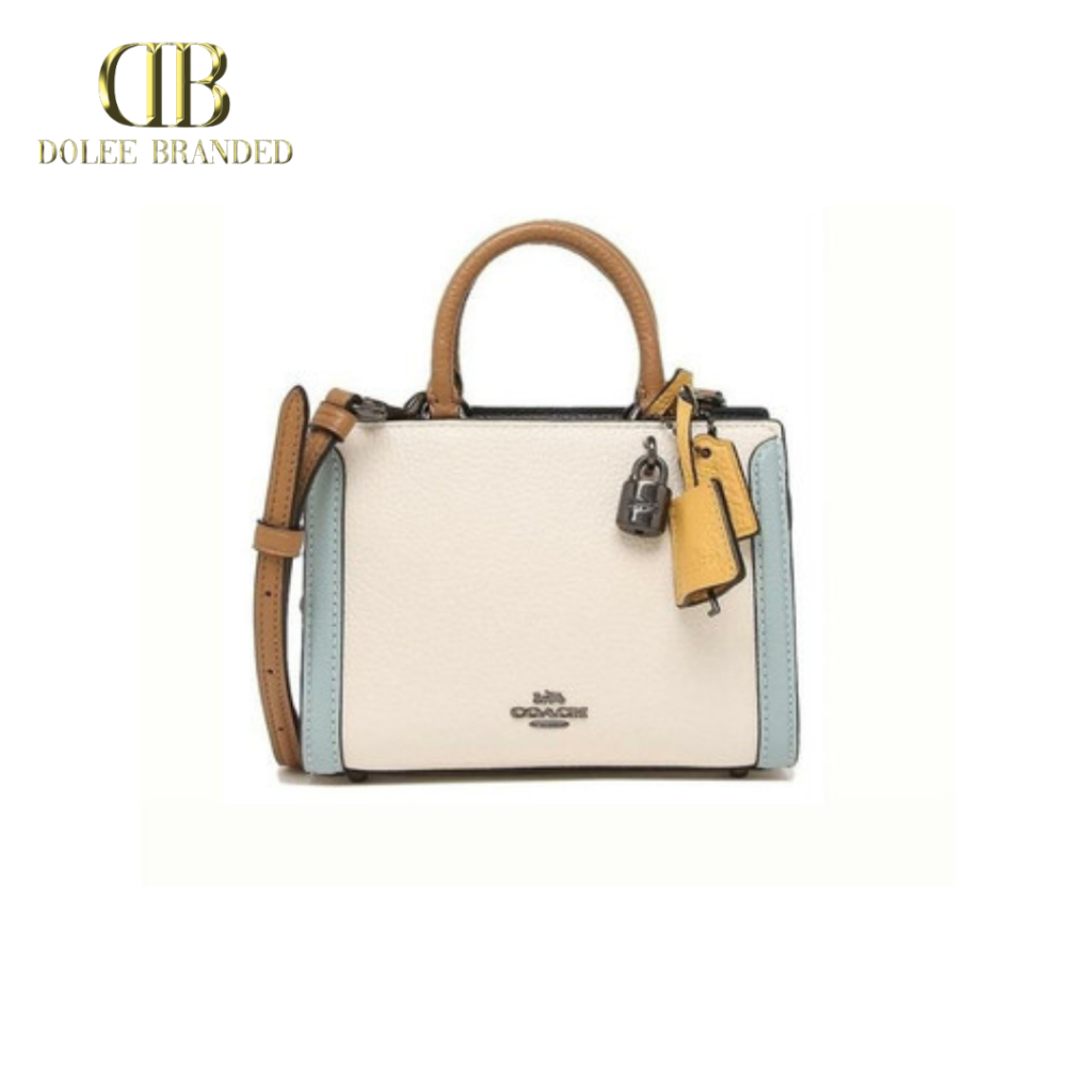 Jual [100 ORIGINAL] COACH MICRO ZOE CROSSBODY IN COLORBLOCK COACH 1426