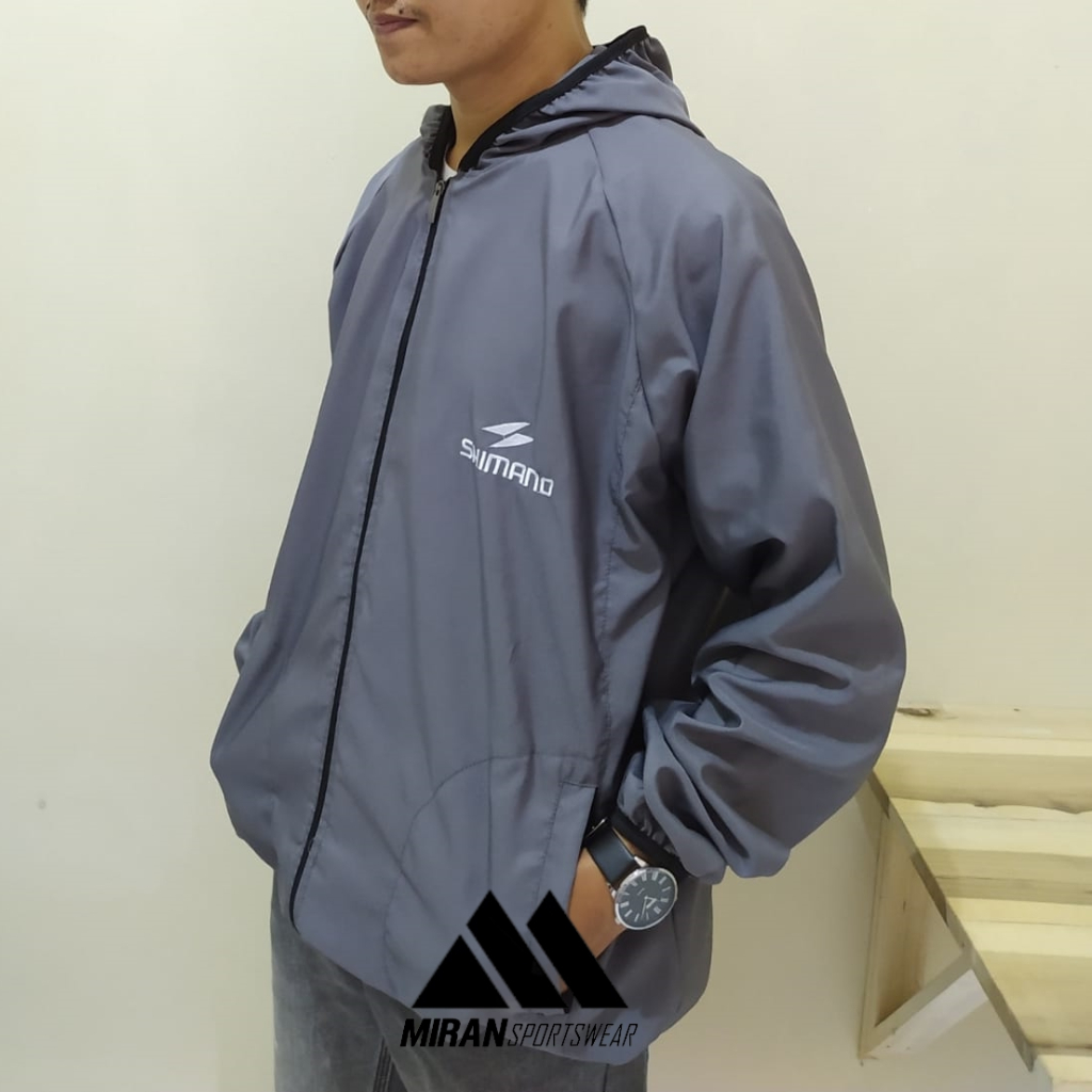 Jual Jaket Olahraga Jumbo Ld Big Size Xxxl Pria Wanita Jaket Olahraga Parasut Saku