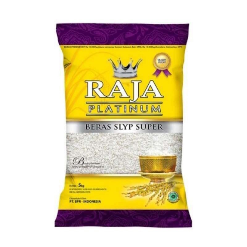 Jual Beras Raja Platinum Premium 5 Kg | Shopee Indonesia