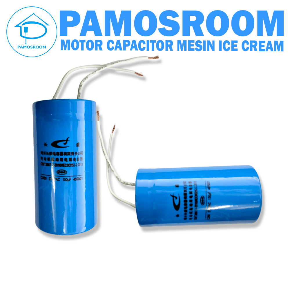 Jual Pamosroom Motor Capacitor Starting CD60 275VAC Sparepart Es Krim