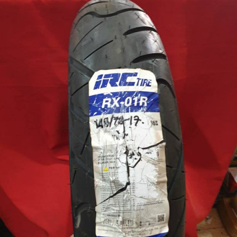 Jual Ban IRC 140/70-17 RX-01R Tubeless | Shopee Indonesia