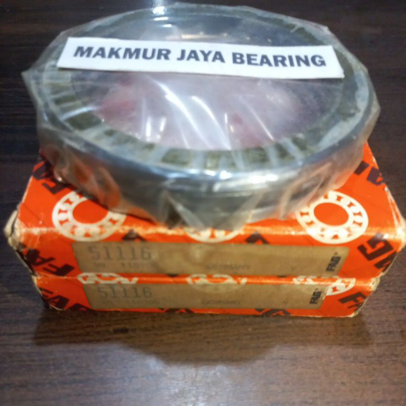Jual THRUST BALL BEARING 51116 FAG GERMANY ORIGINAL | Shopee Indonesia