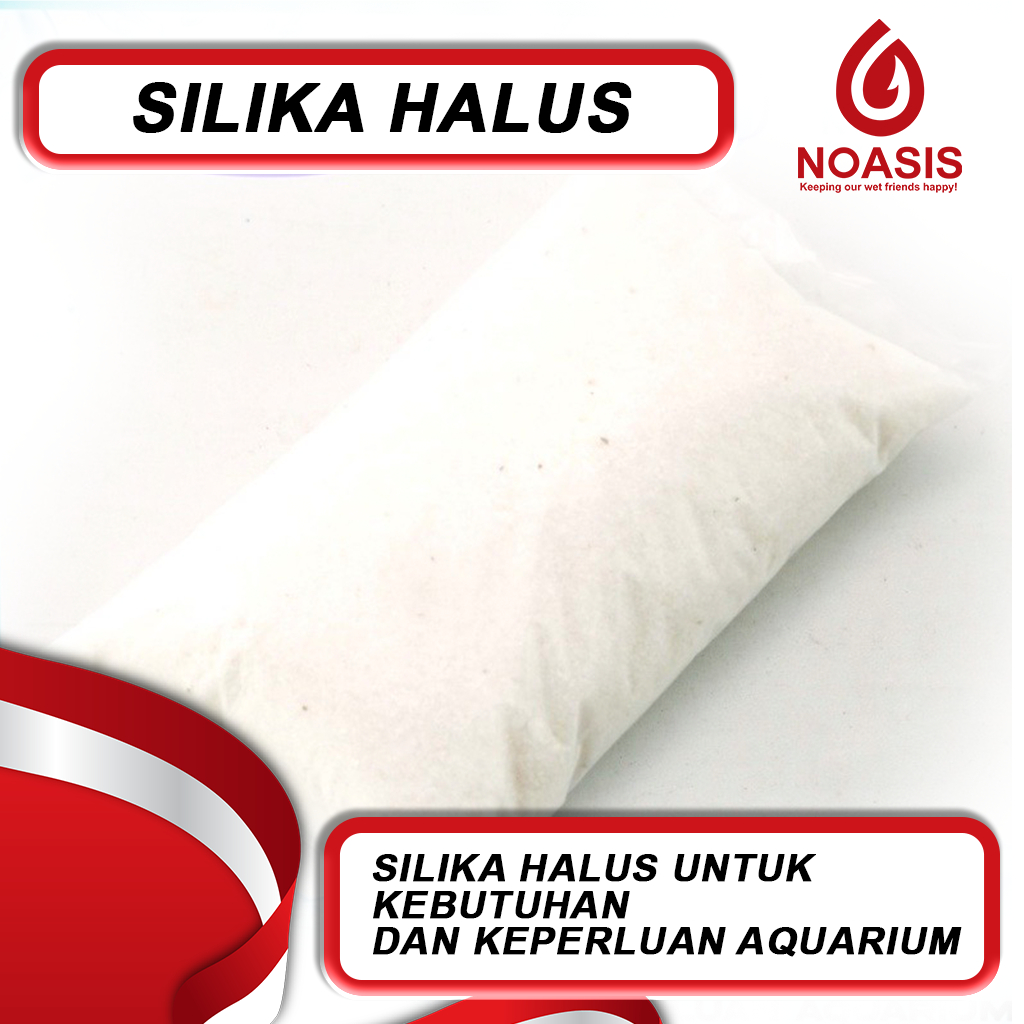 Jual Pasir Silika Putih Pasir Silica Halus Aquarium Aquascape 500 Grm