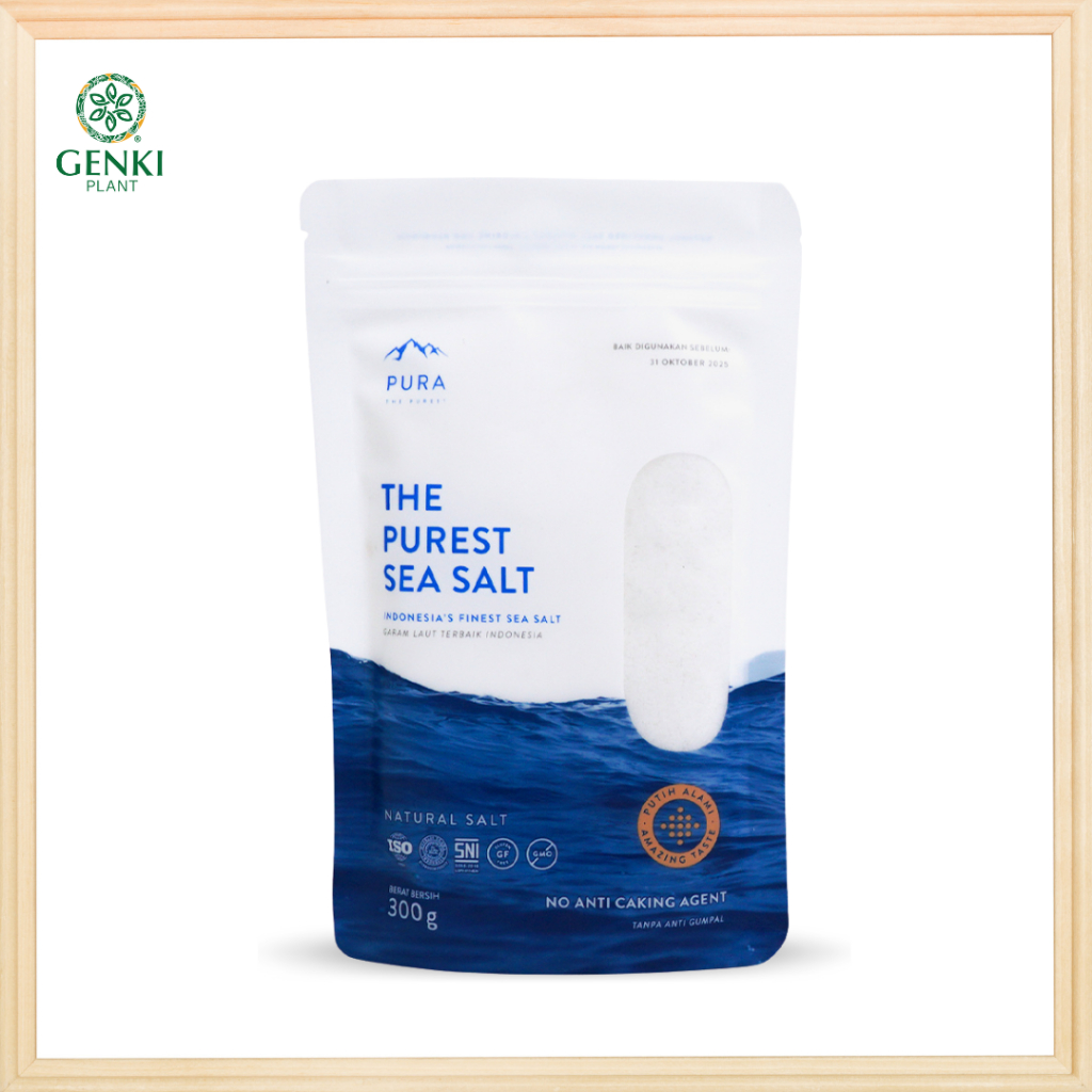 Jual Pura Purest Sea Salt Fine Garam Laut Natural Halus G