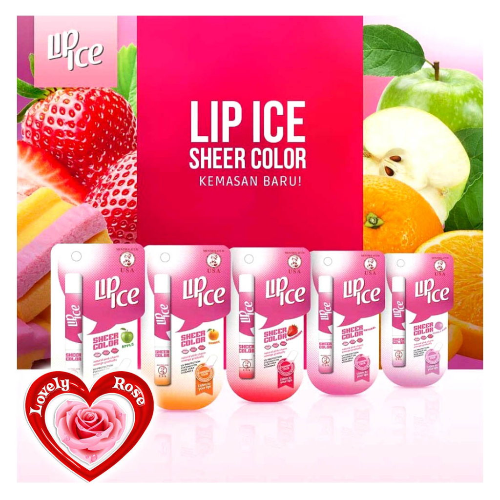 Jual LIP ICE SHEER LIP COLOR LIP BALM / PELEMBAB BIBIR Shopee Indonesia