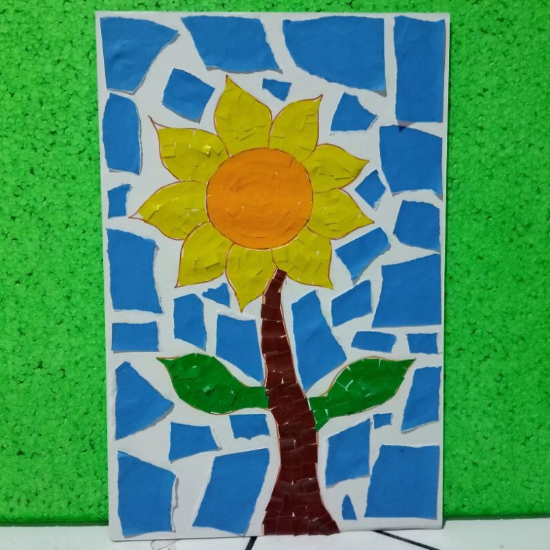 Jual kolase kertas kolase hewan kolase dari kertas mozaik dari kertas